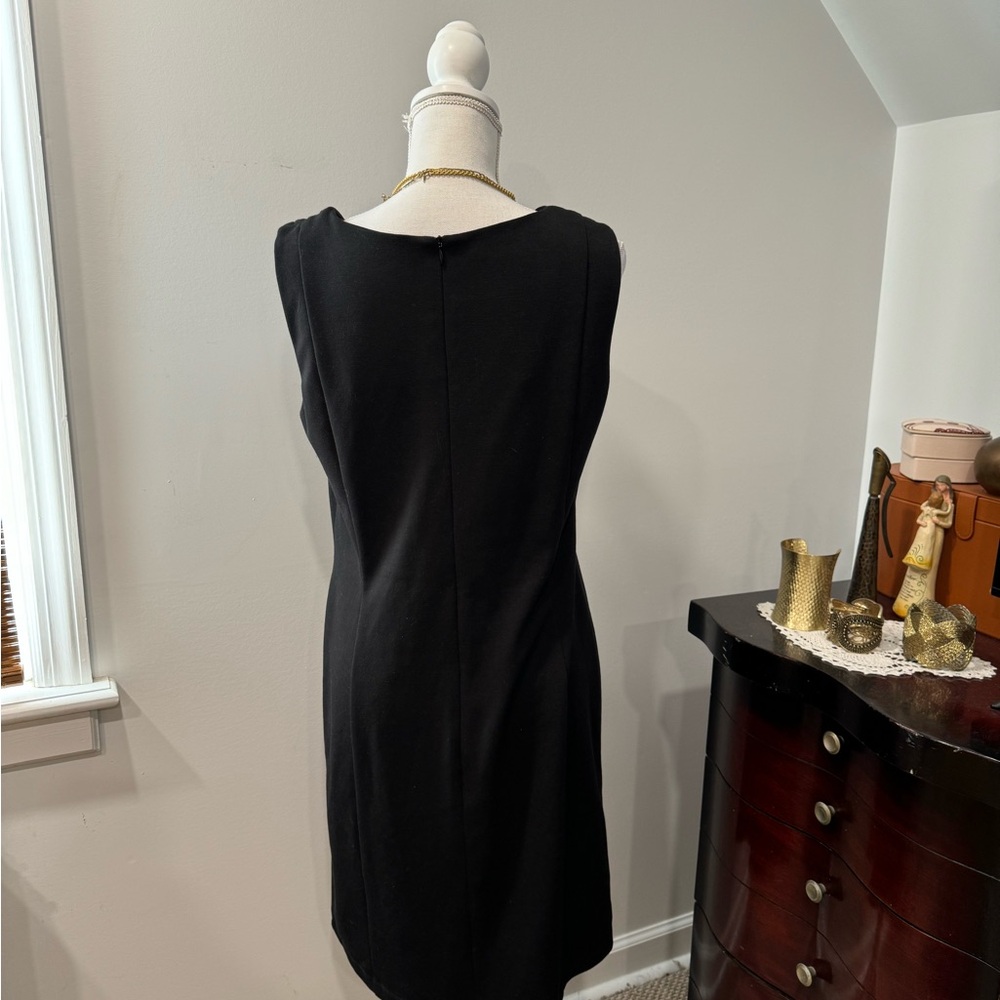 BLACK COCKTAIL DRESS - Picture 4 of 8